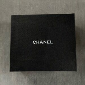 Black shoe boot Chanel box with original inside paper.  Perfect condition.